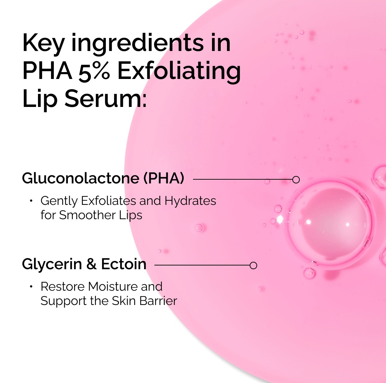 PHA 5% Exfoliating Lip Serum 15ml - Image 4