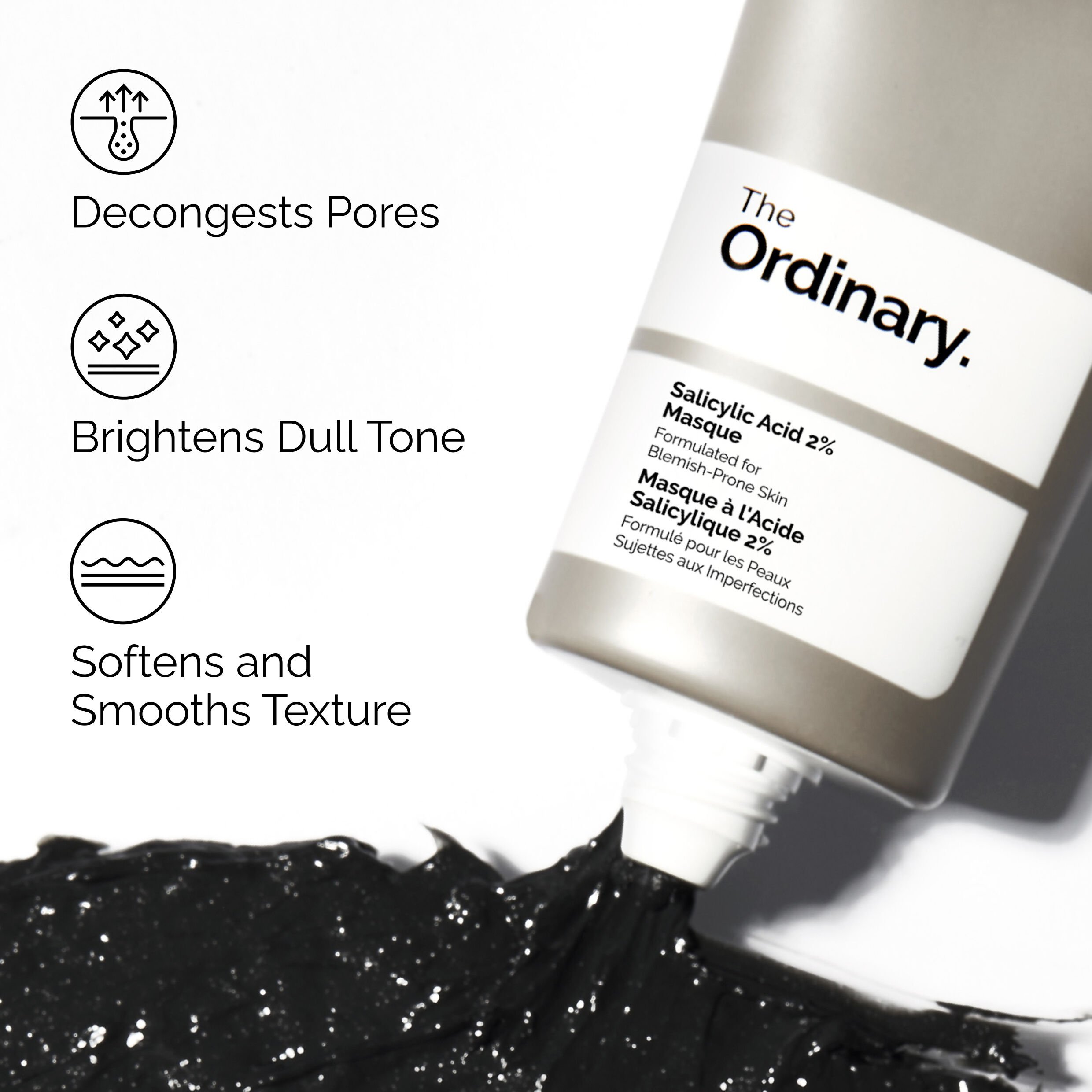 Salicylic Acid 2% Masque: Smooth Skin with Charcoal & Clay 50ml - Image 4