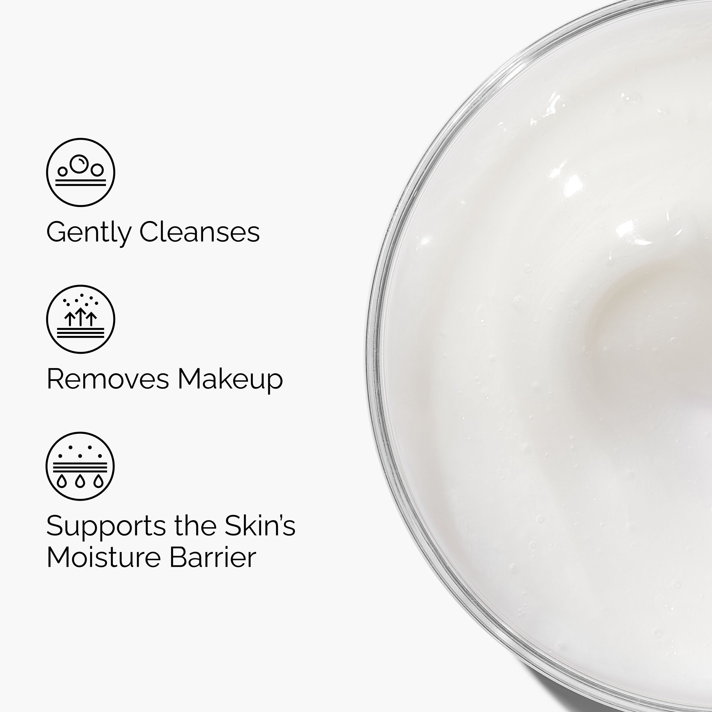 Remove Makeup & Refresh Skin with Glycolipid Cream Cleanser 150ml - Image 4